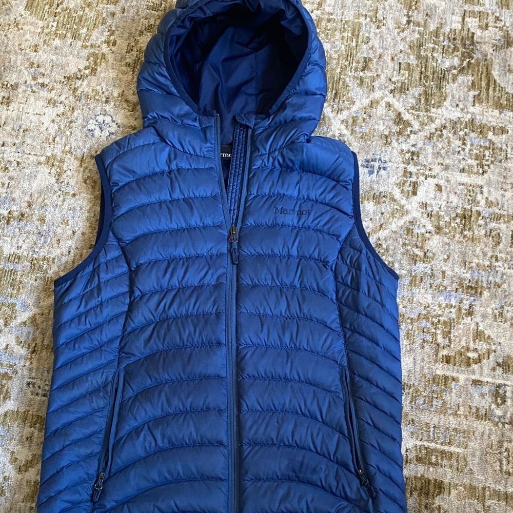 Marmot Blue Puffer Vest